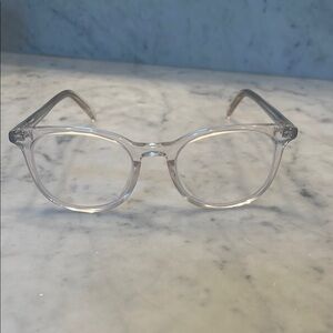 Warby Parker Transparent Glasses